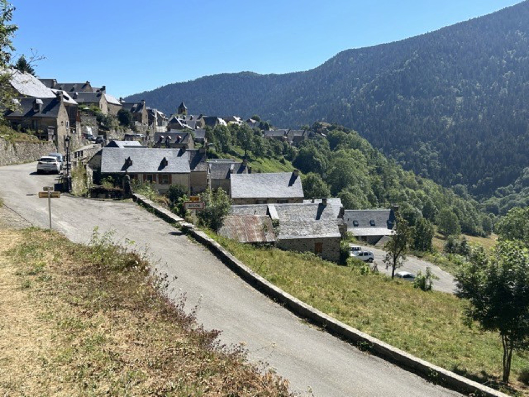Le village d'Aulon